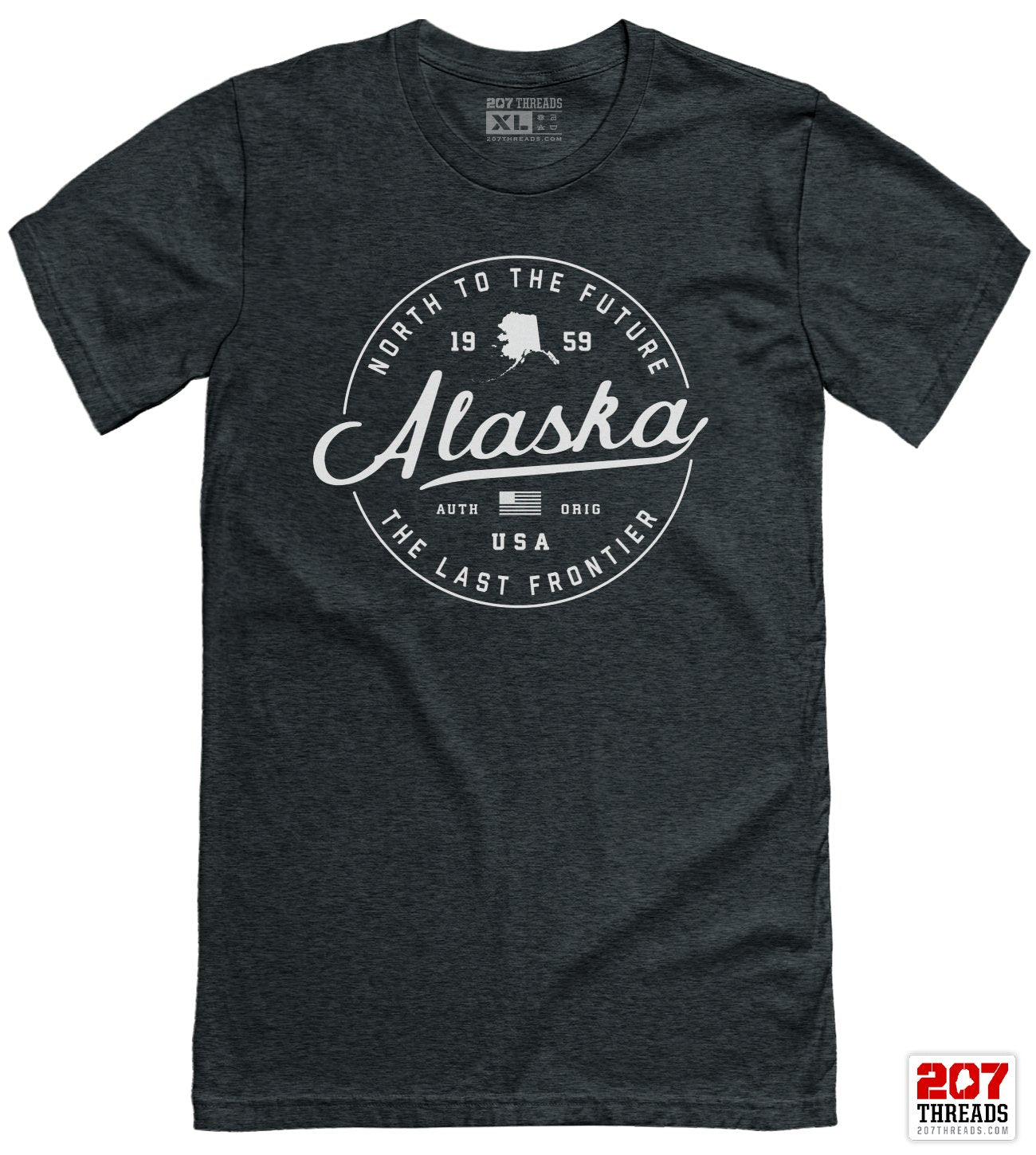 Alaska T-Shirt - The Last Frontier Shirt for Women & Men - AK Tee