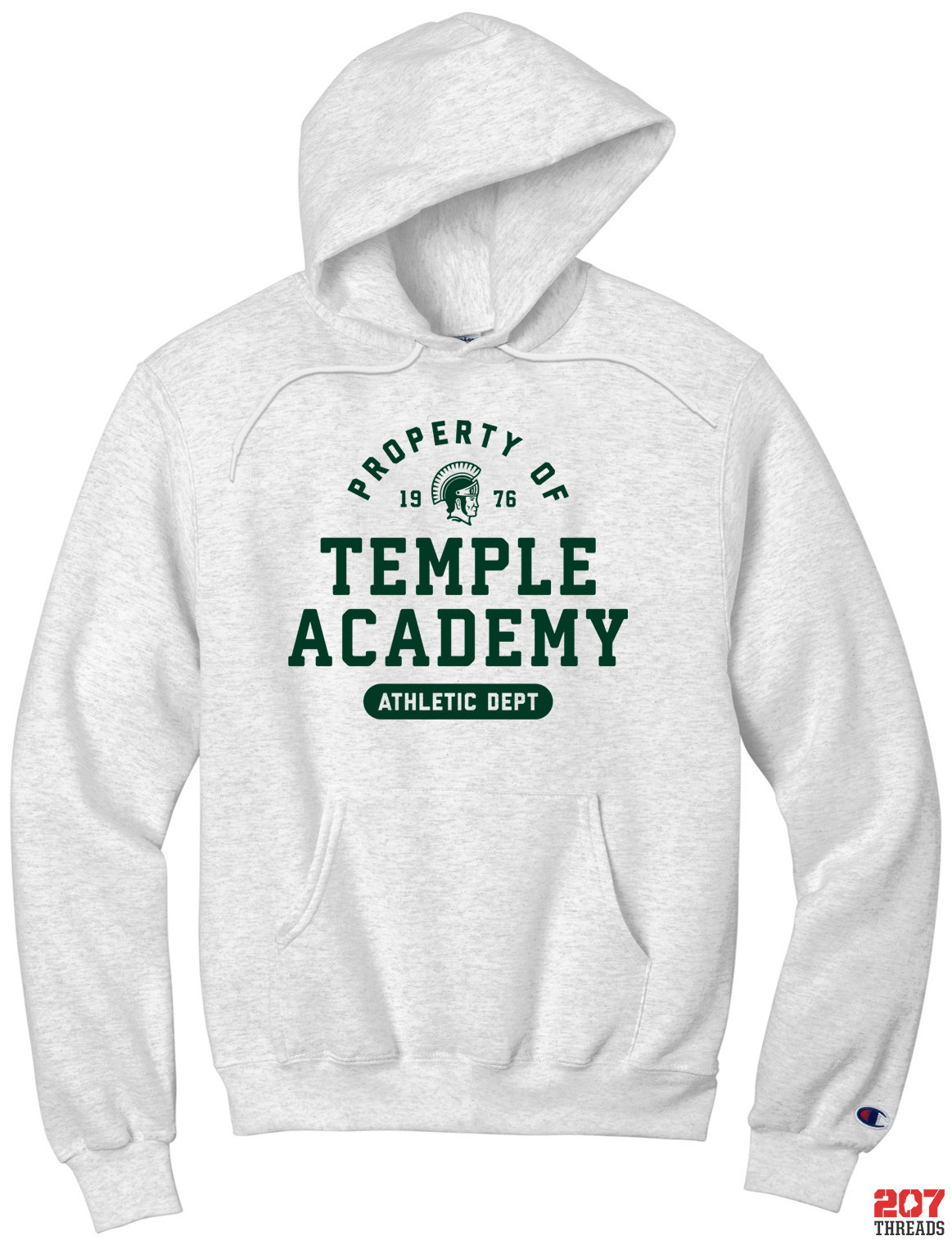 Property of Temple Academy Athletics Dept Hoodie