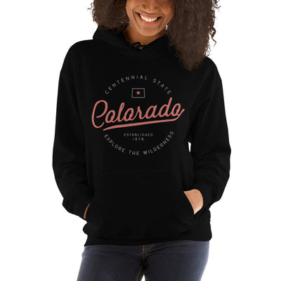 Colorado Hoodie - Travel Vacation Design Hooded Sweatshirt