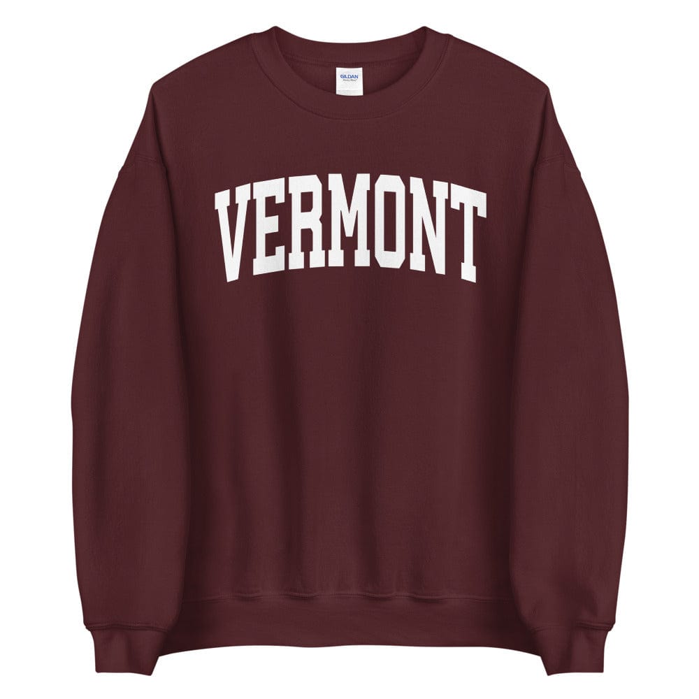 Comfy Cozy Vermont College Sweatshirt, VT University Style