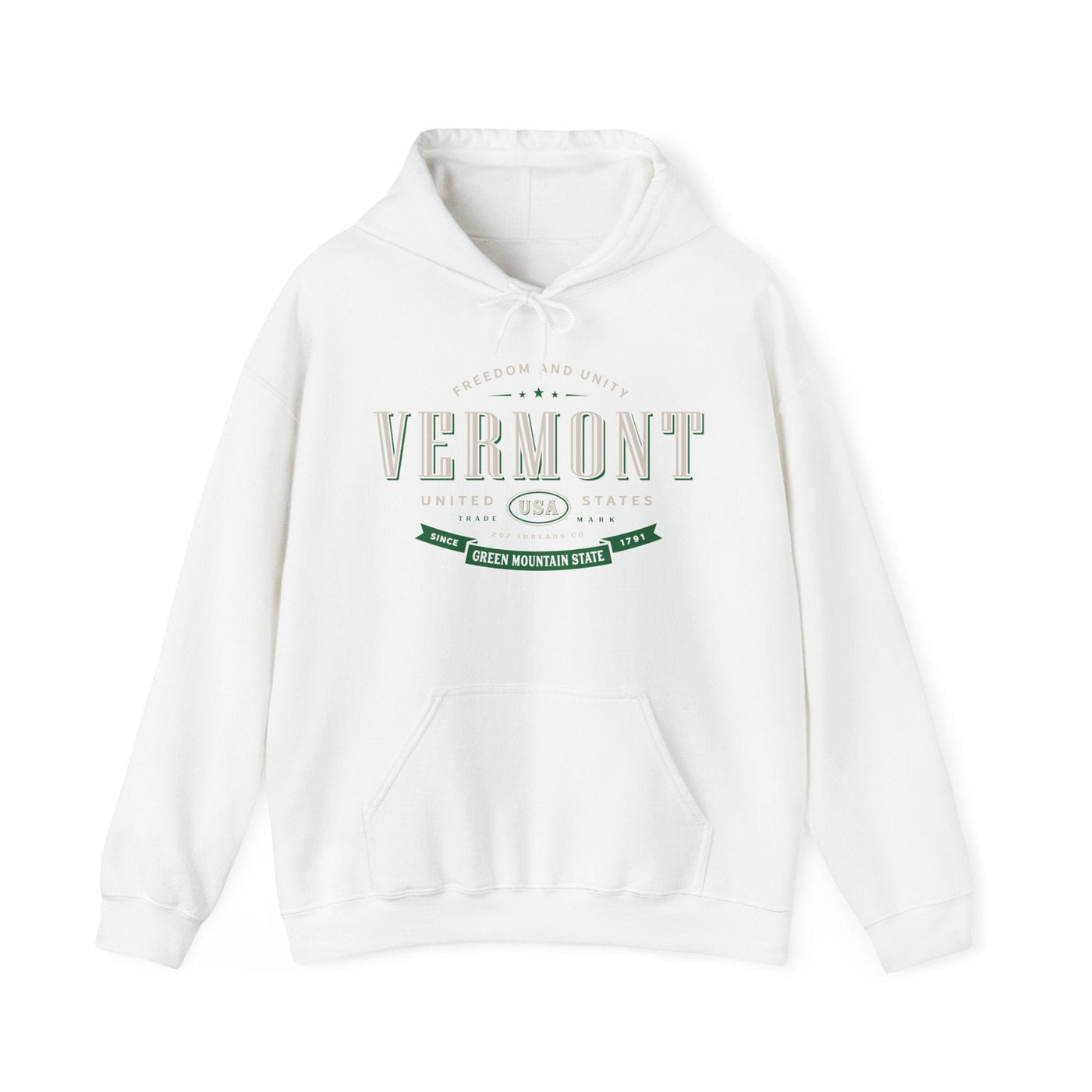 Vermont Hoodie - VT Hooded Sweatshirt