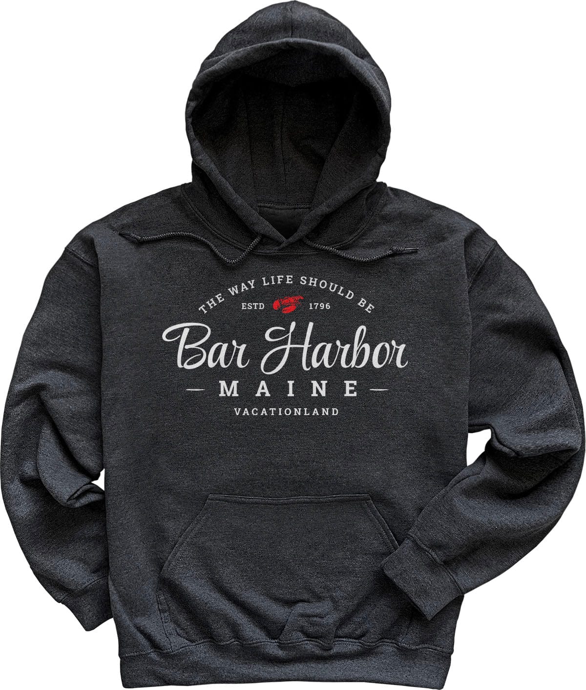 Maine Lobster Bar Harbor Hoodie