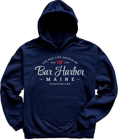 Maine Lobster Bar Harbor Hoodie