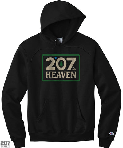 207 Is Heaven Hoodie - Champion Sweatshirt