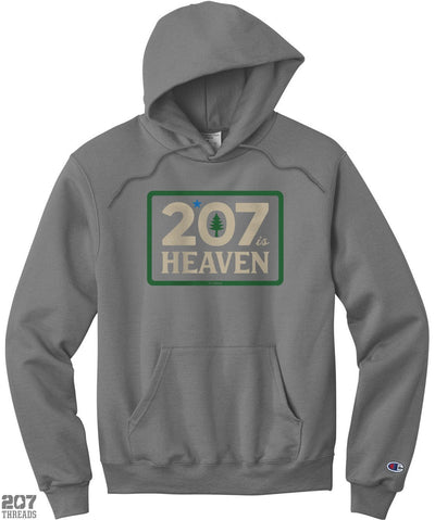 207 Is Heaven Hoodie - Champion Sweatshirt