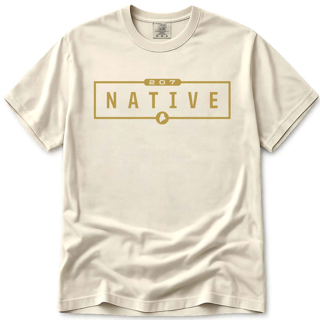 207 Maine Native T Shirt - Ivory