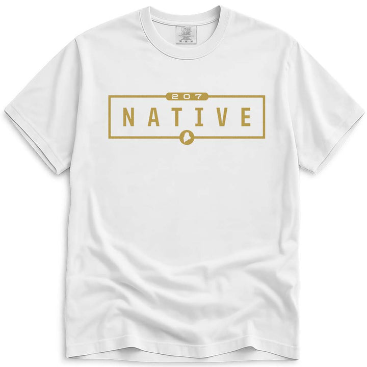 207 Maine Native T Shirt - White