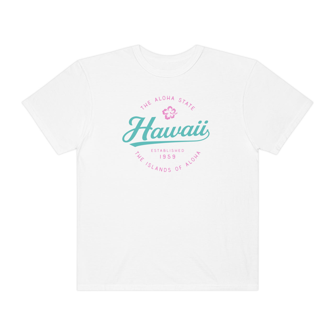 Hawaii Vacation Shirt - Unisex Garment-Dyed Comfort Colors Oversized T-shirt-207 Threads