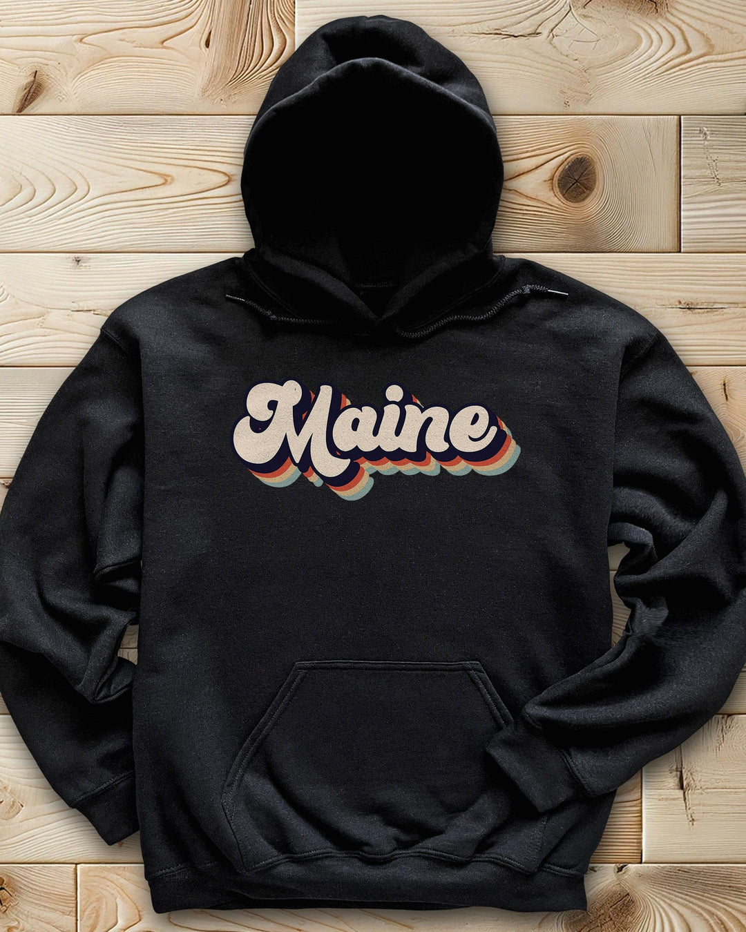 80's Retro Maine Hoodie