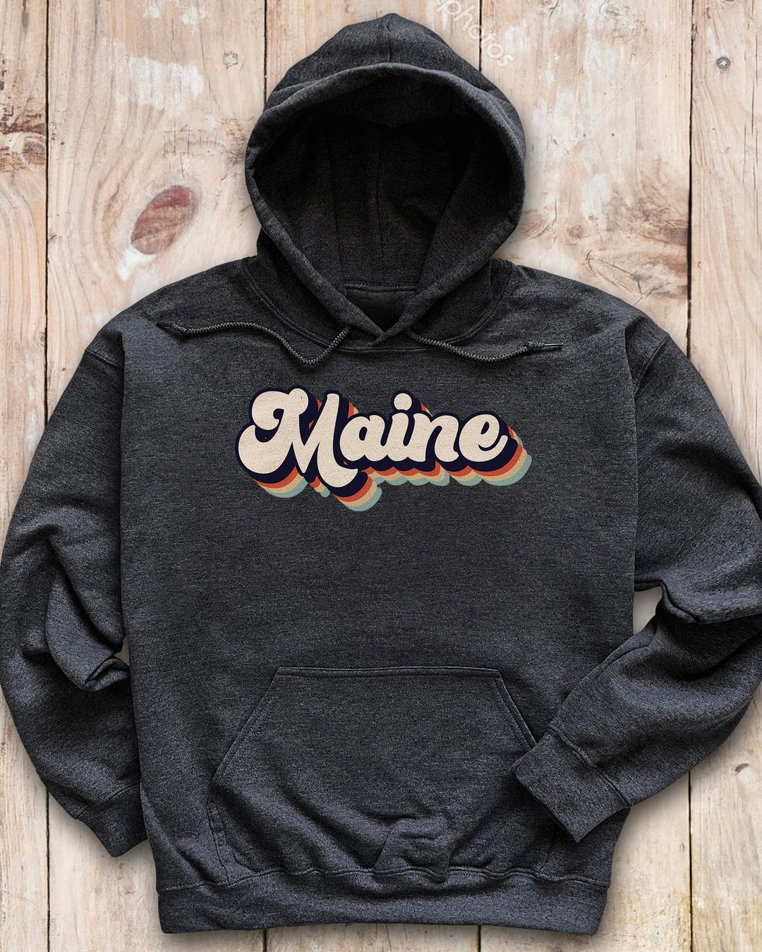 80's Retro Maine Hoodie