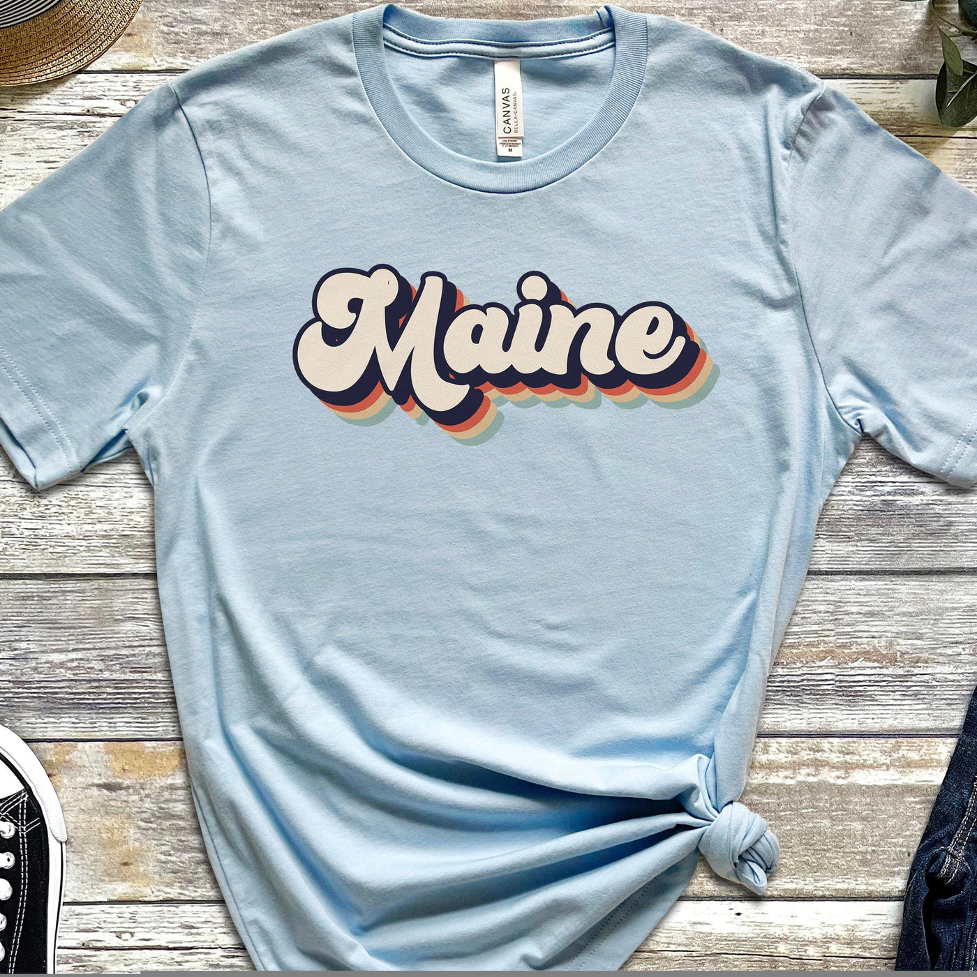 80's Retro Maine T-Shirt