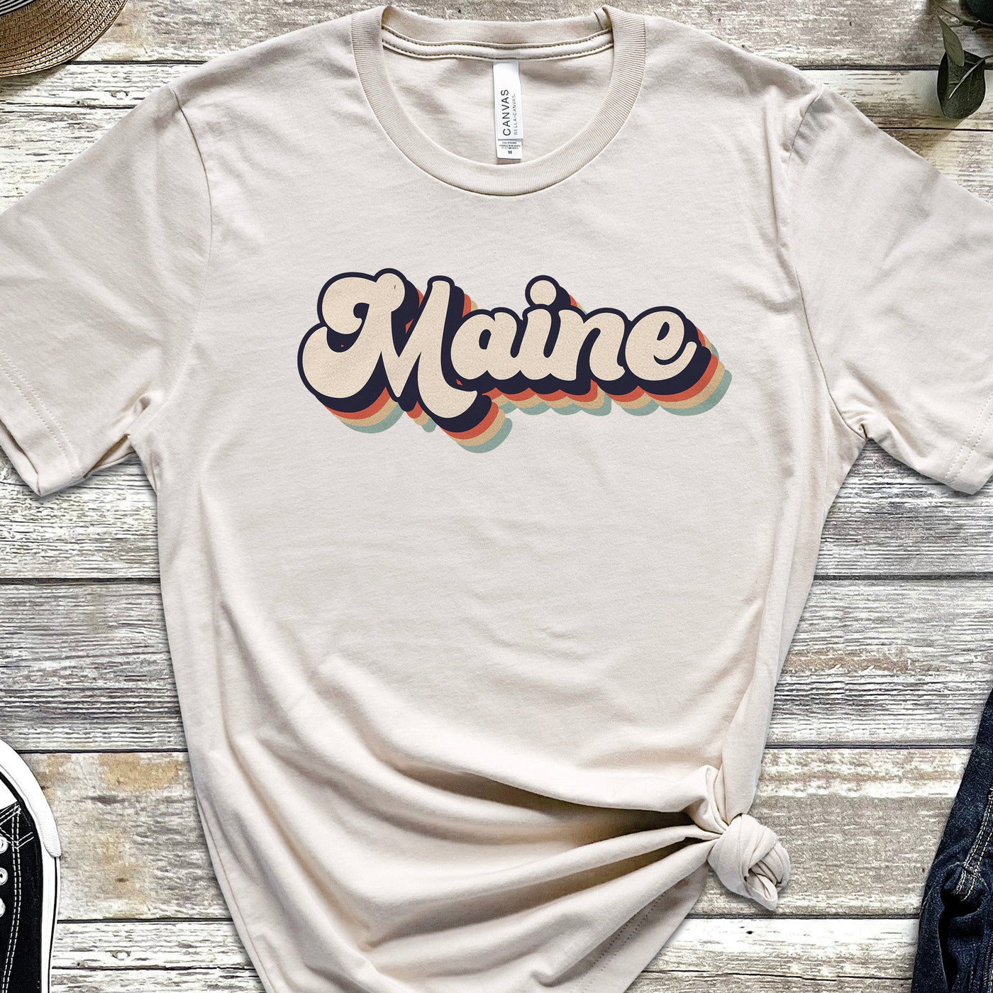 80's Retro Maine T-Shirt