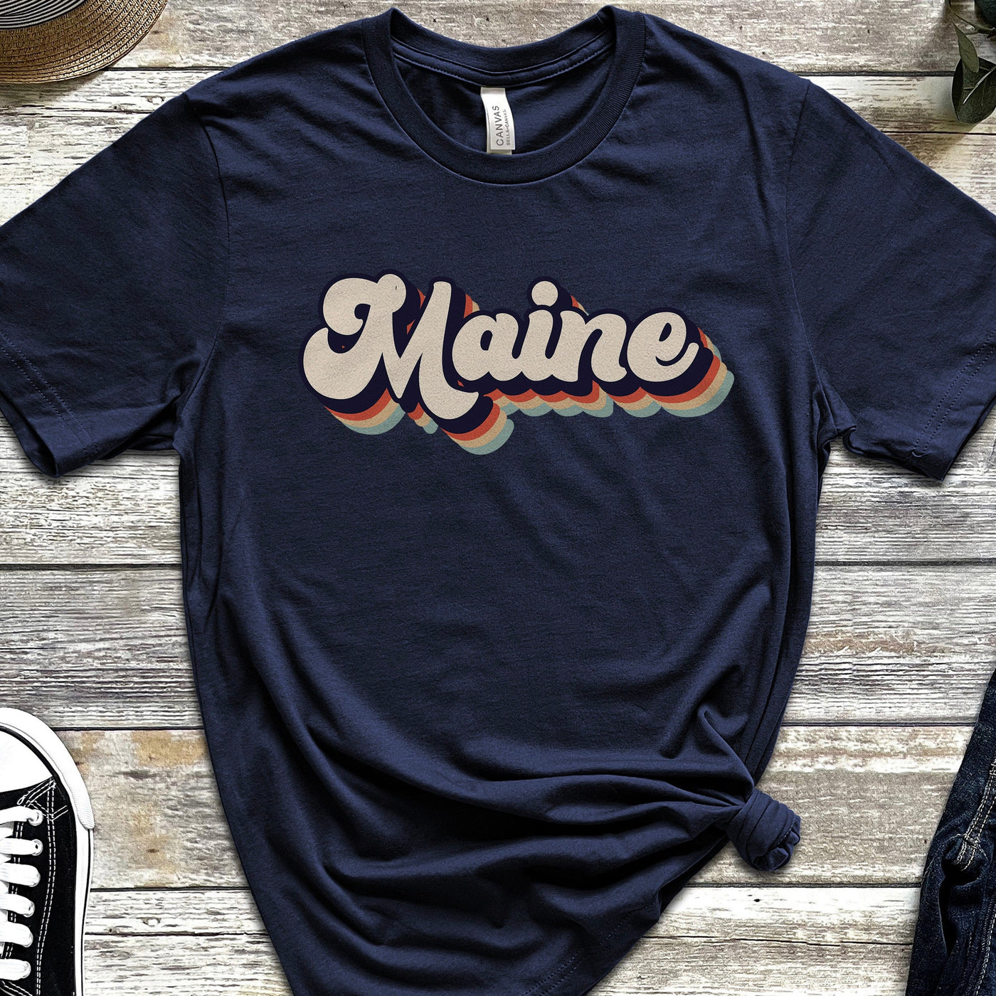 80's Retro Maine T-Shirt