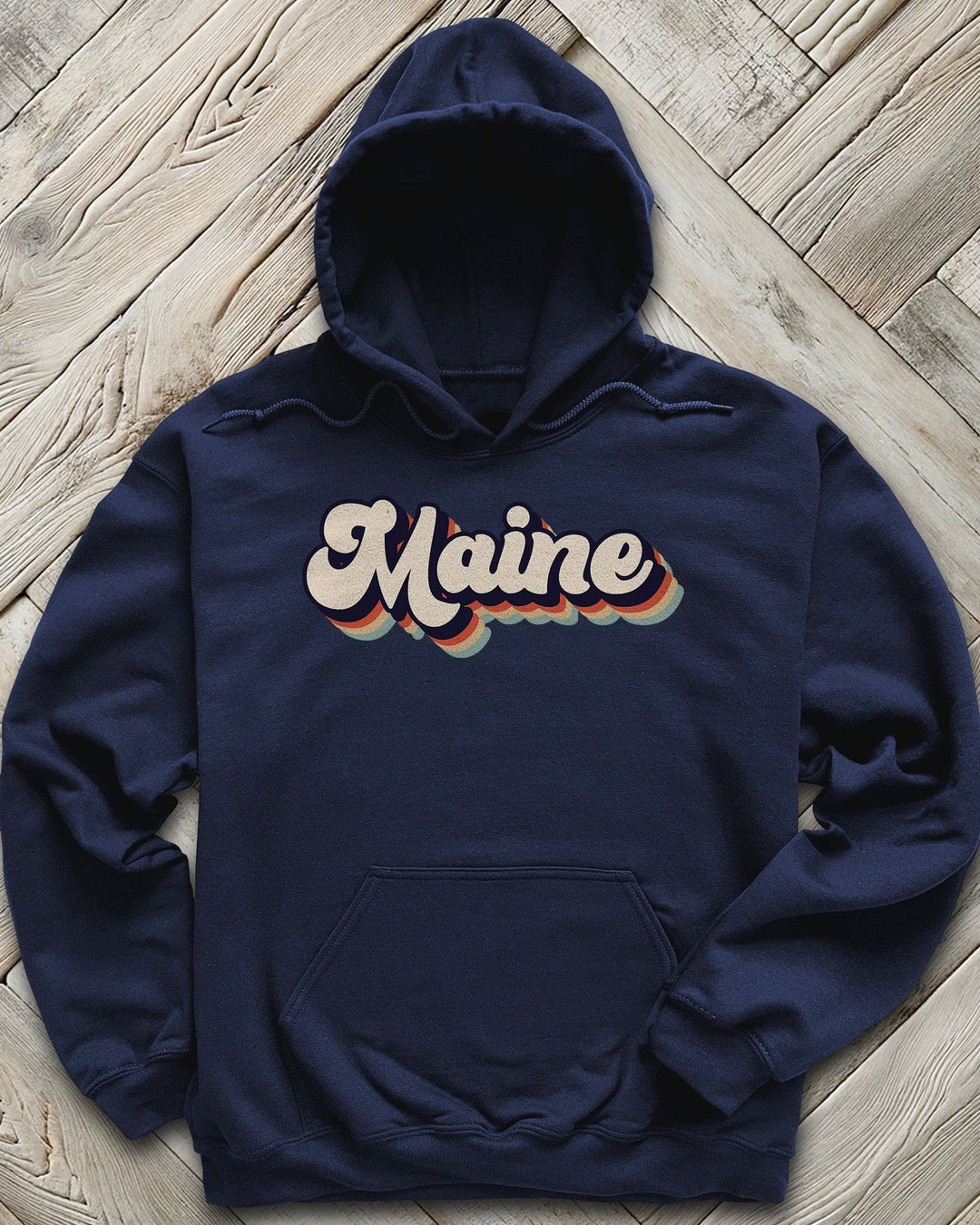 80's Retro Maine Hoodie
