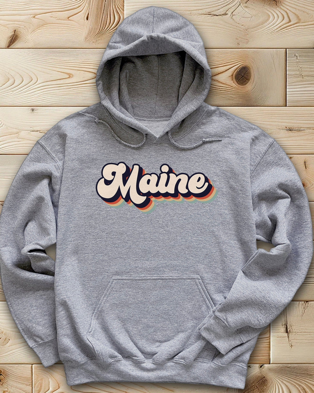 80's Retro Maine Hoodie