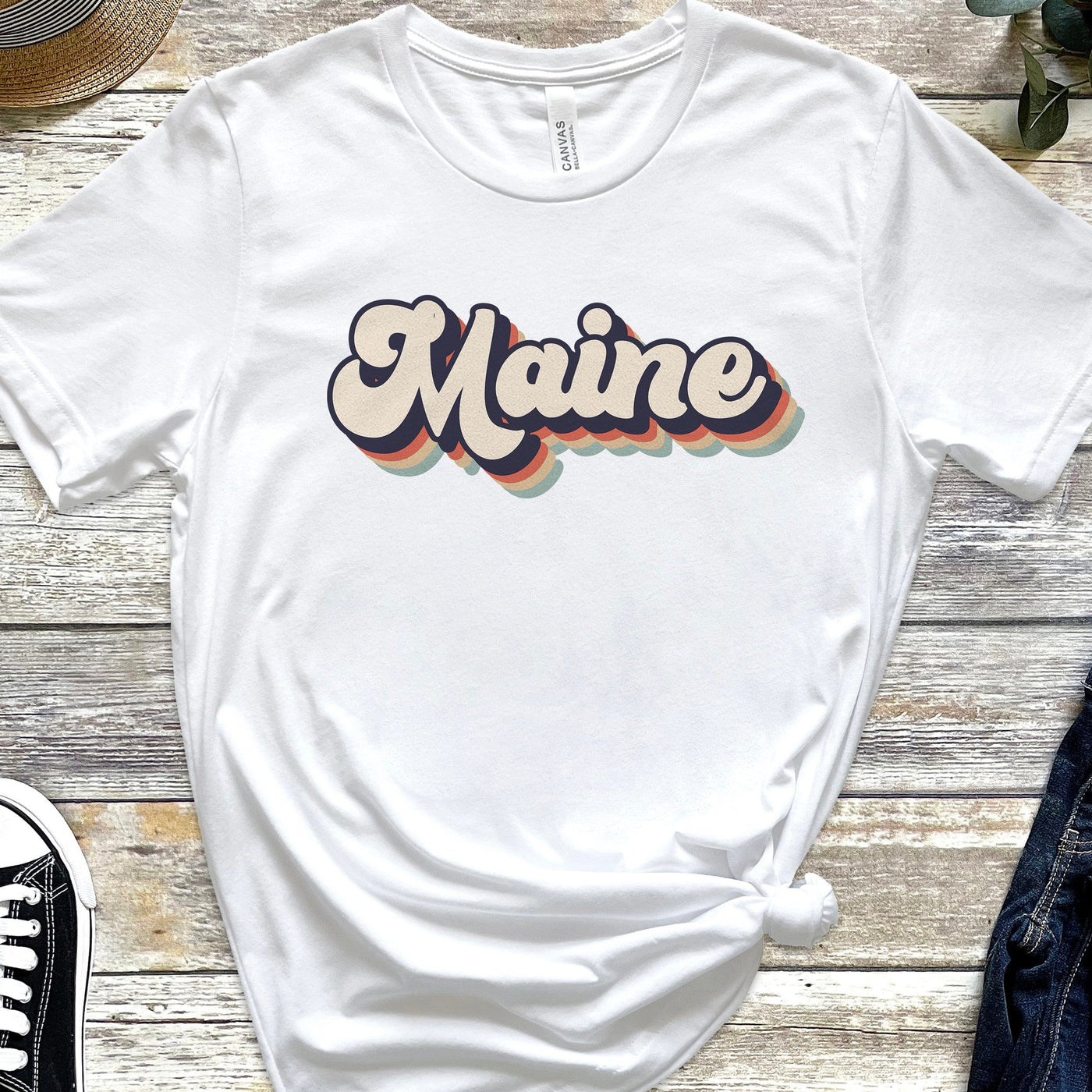 80's Retro Maine T-Shirt