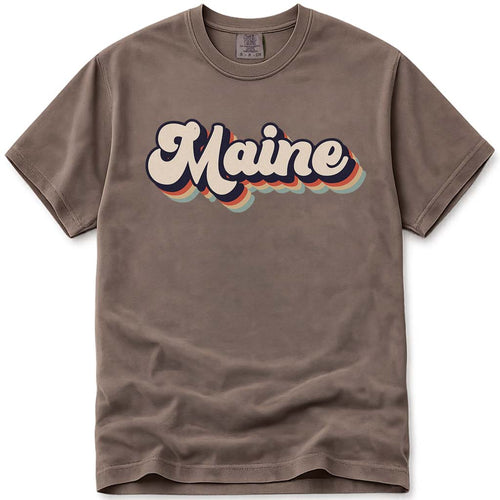 80s Retro Maine T Shirt
