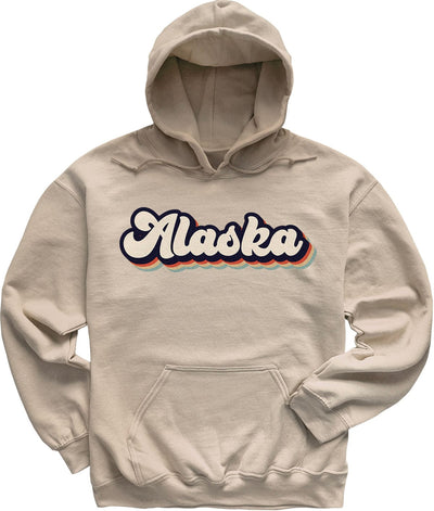 Sand Beige Retro Alaska Hoodie Sweatshirt