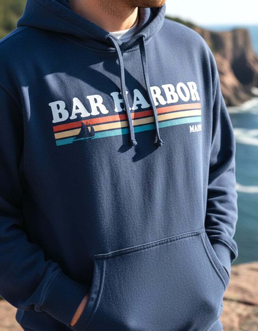 Bar Harbor Hoodie Lifestyle Male