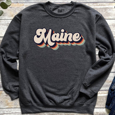 80's Retro Maine Sweatshirt