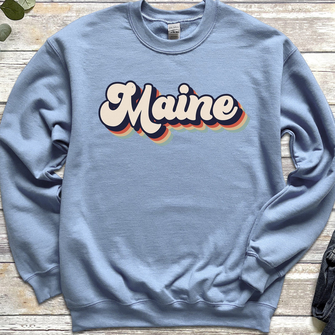 80's Retro Maine Sweatshirt