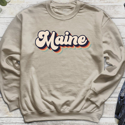 80's Retro Maine Sweatshirt