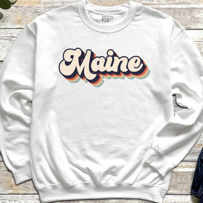 80's Retro Maine Sweatshirt