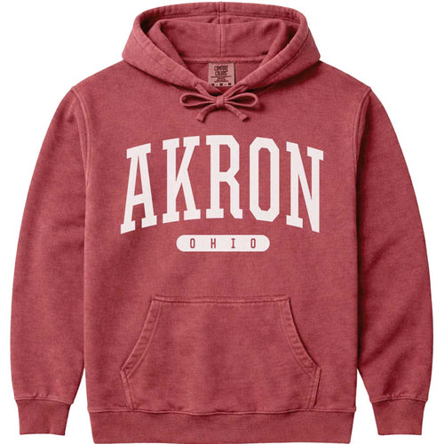 Akron Ohio Hooded Sweatshirt