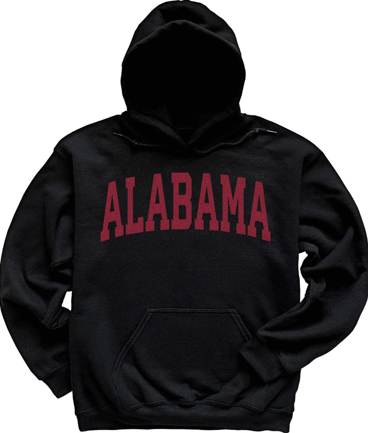 Black Alabama Crimson Hoodie