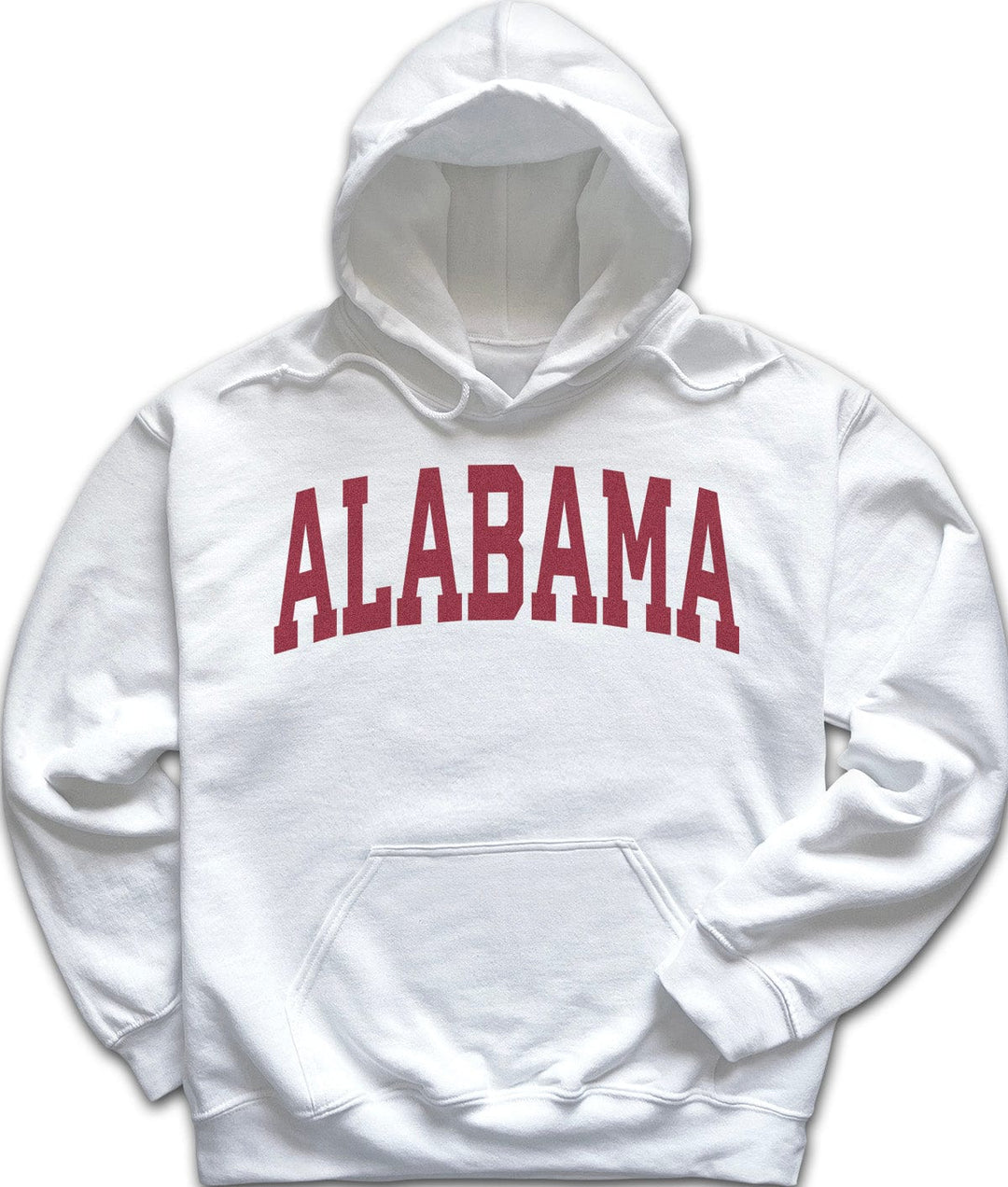 White Alabama Crimson Hoodie