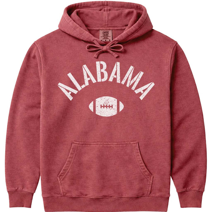 Alabama Football Hooded Sweatshirt - Crimson