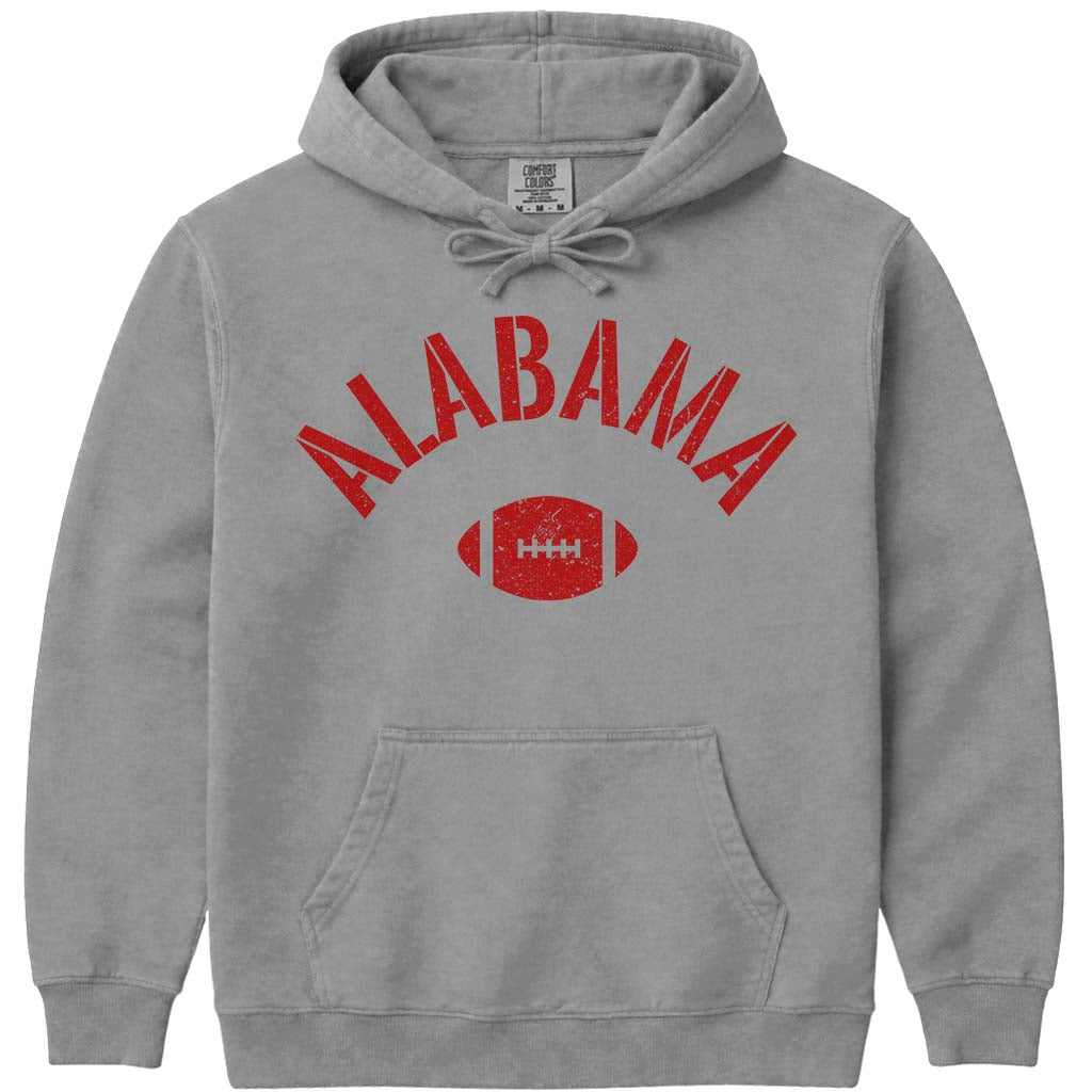 Alabama Football Hooded Sweatshirt - Grey