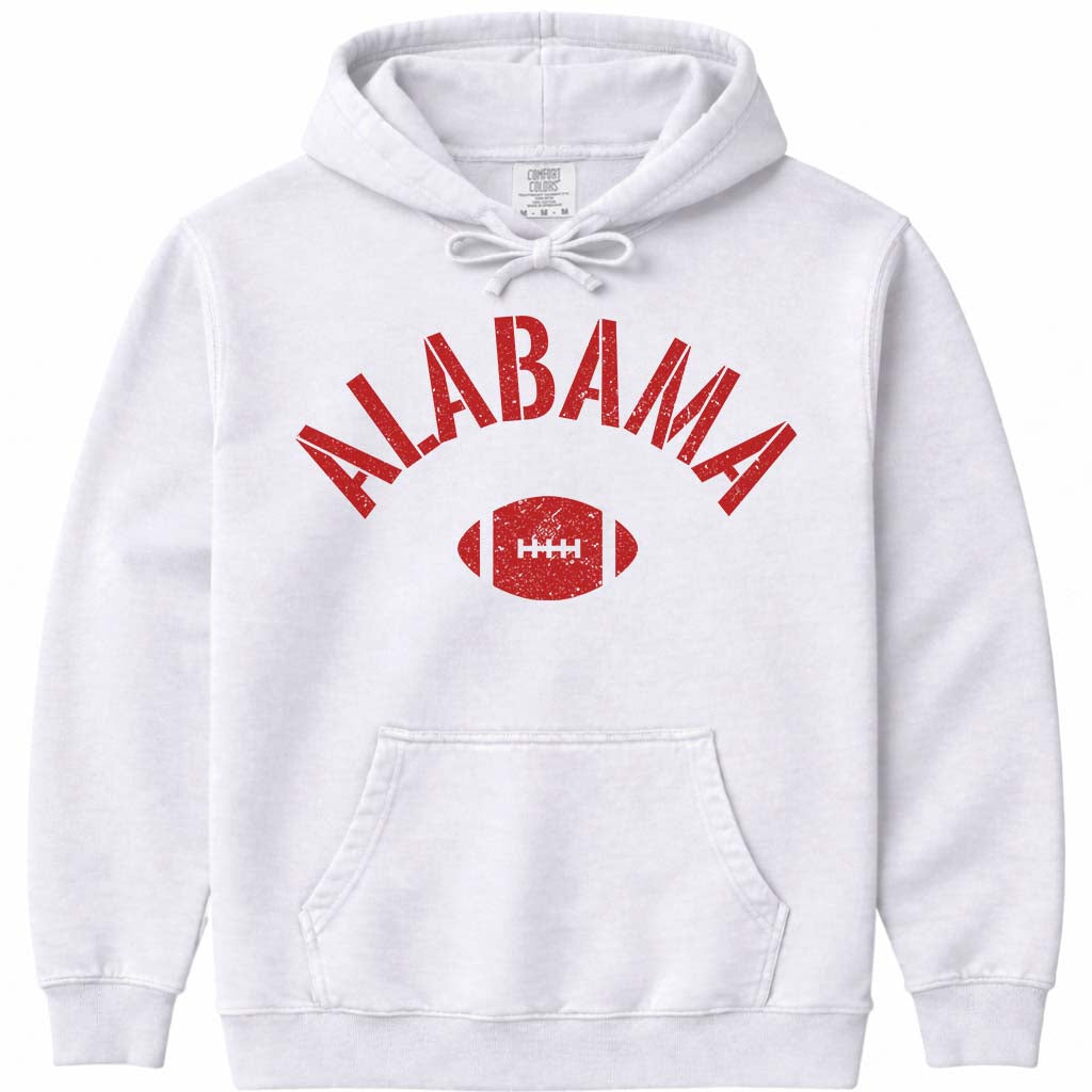 Alabama Football Hooded Sweatshirt - White