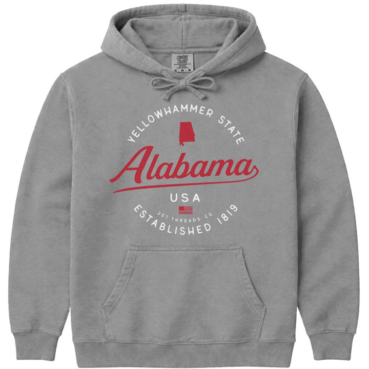 Alabama State Hoodie - Grey
