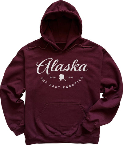 Maroon Alaska Sweatshirt Women's