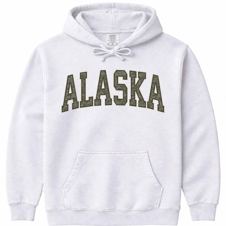 Alaska Camo Sweatshirt For Men - White