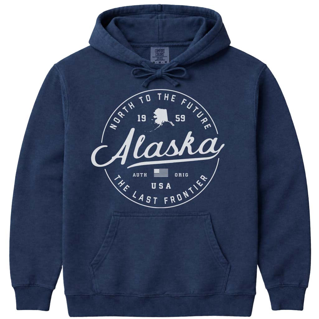 Alaska Hooded Sweatshirt - Navy