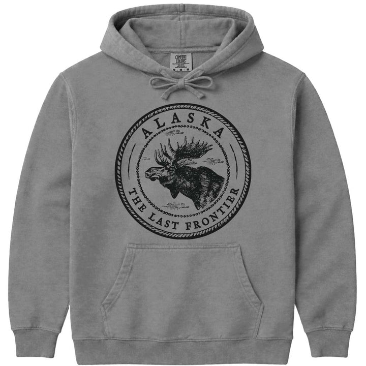 Alaska Moose Sweatshirt - Grey