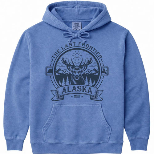 Alaska Wildlife Sweatshirt Moose Bear & Deer