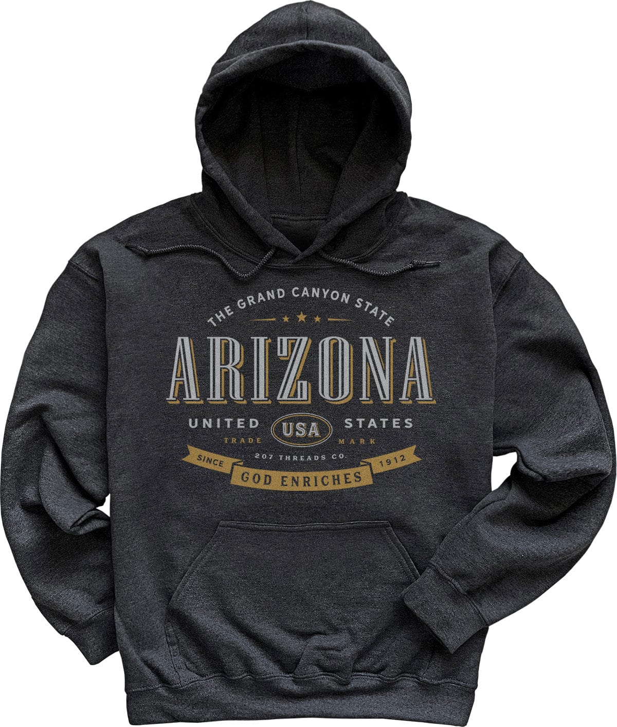 Dark Heather Grey Arizona State Hoodie