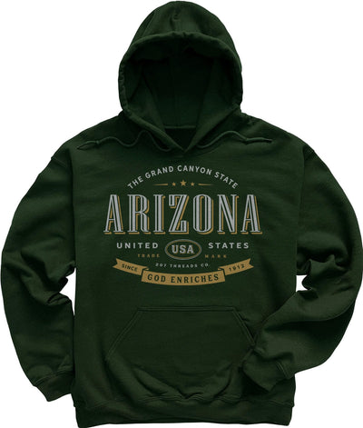 Forest Dark Green Arizona State Hoodie