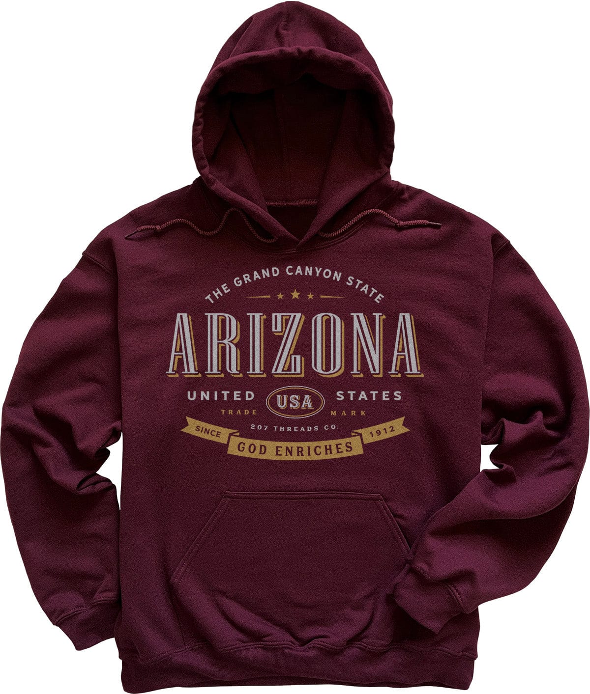 Maroon Arizona State Hoodie