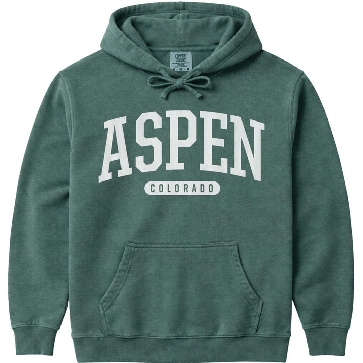 Aspen Colorado Hoodie - Blue Spruce