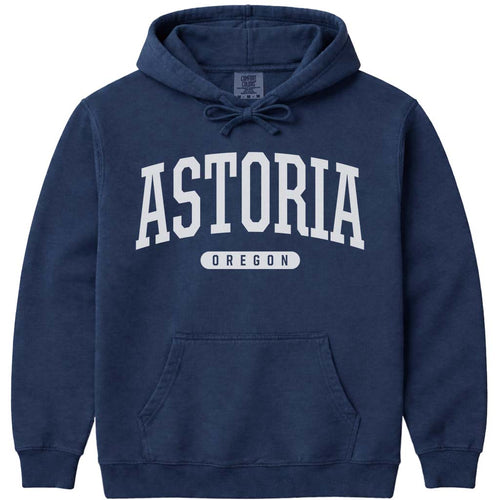 Vintage Astoria Oregon Hoodie Sweatshirt