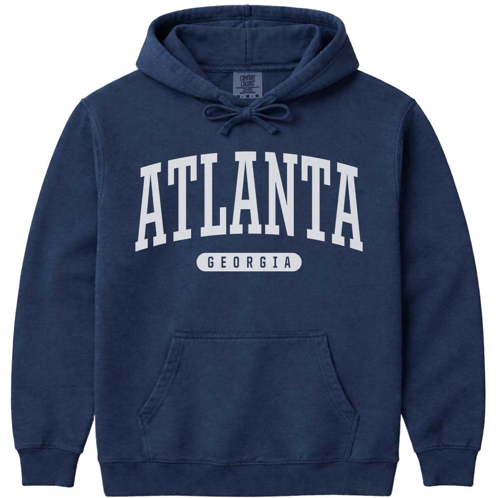 Atlanta Georgia Hoodie - Navy
