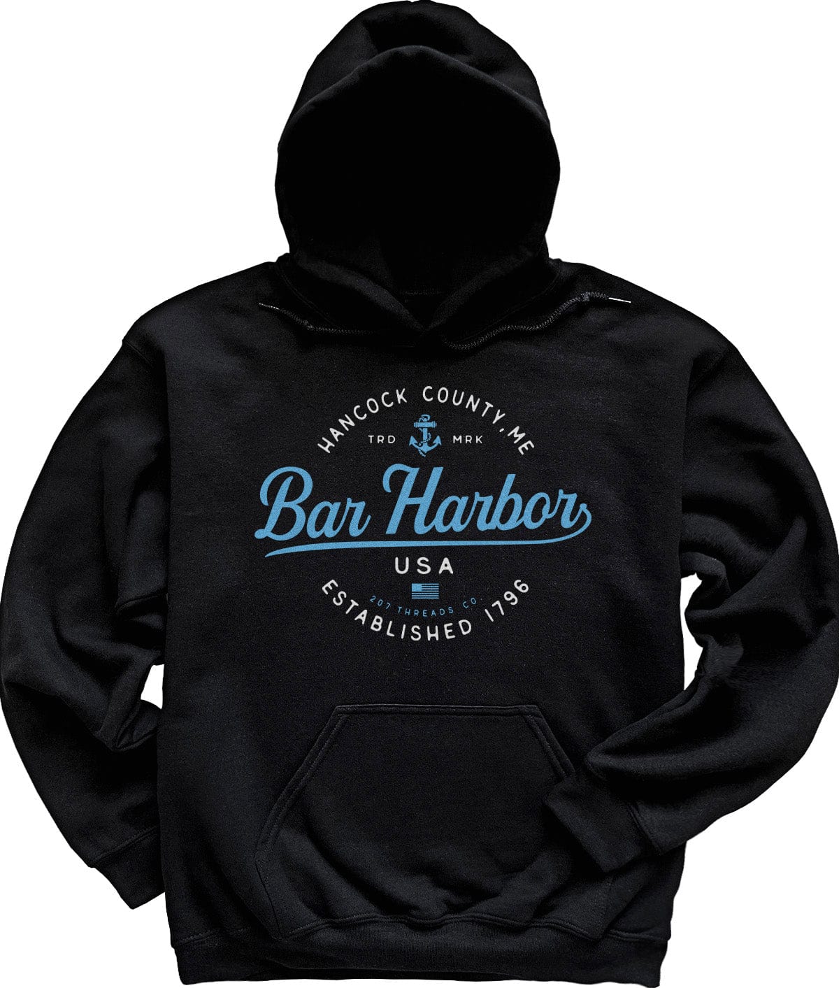 Bar Harbor Hoodie - Maine Vacation Sweatshirt