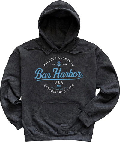 Bar Harbor Hoodie - Maine Vacation Sweatshirt