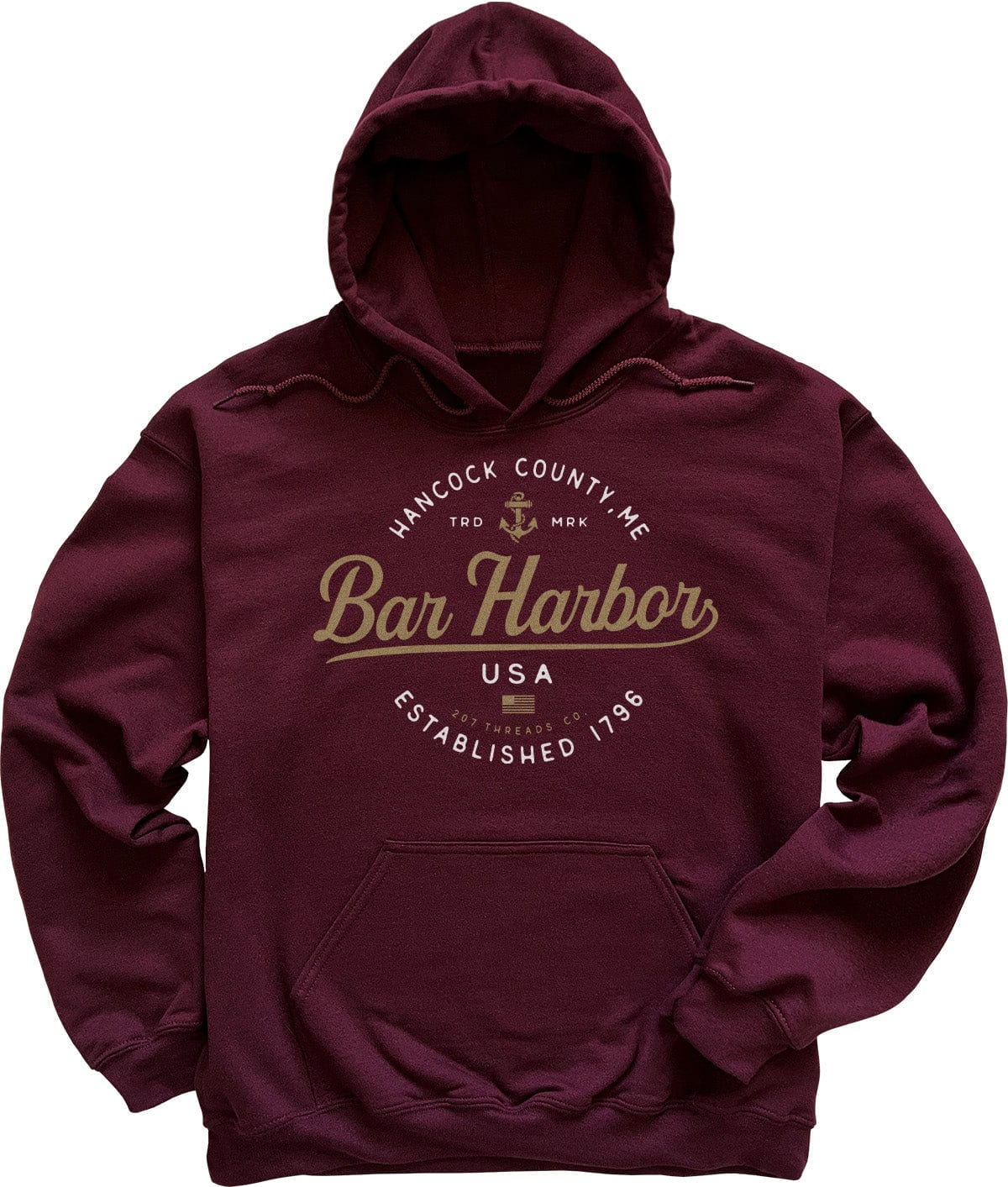 Bar Harbor Hoodie - Maine Vacation Sweatshirt