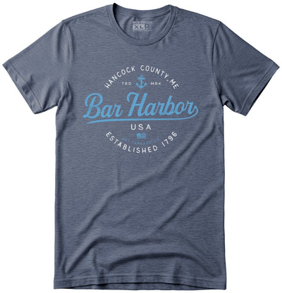 Bar Harbor Tee - BH Maine Vacation T-Shirt