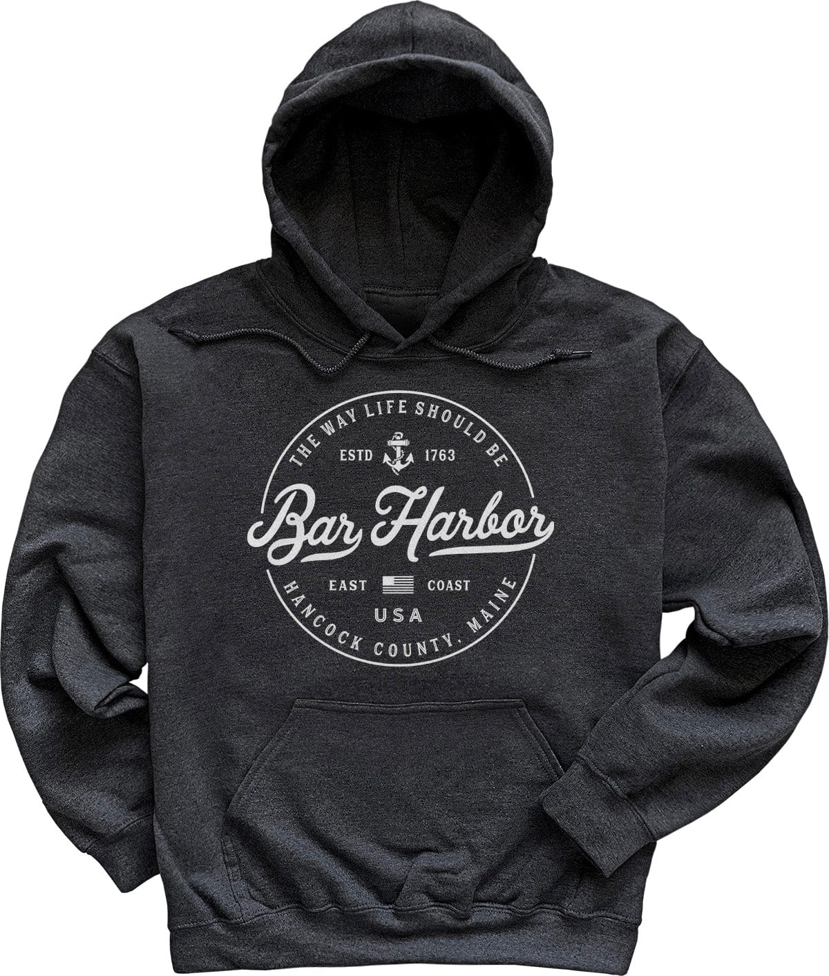 Bar Harbor Vacation Souvenir Hoodie